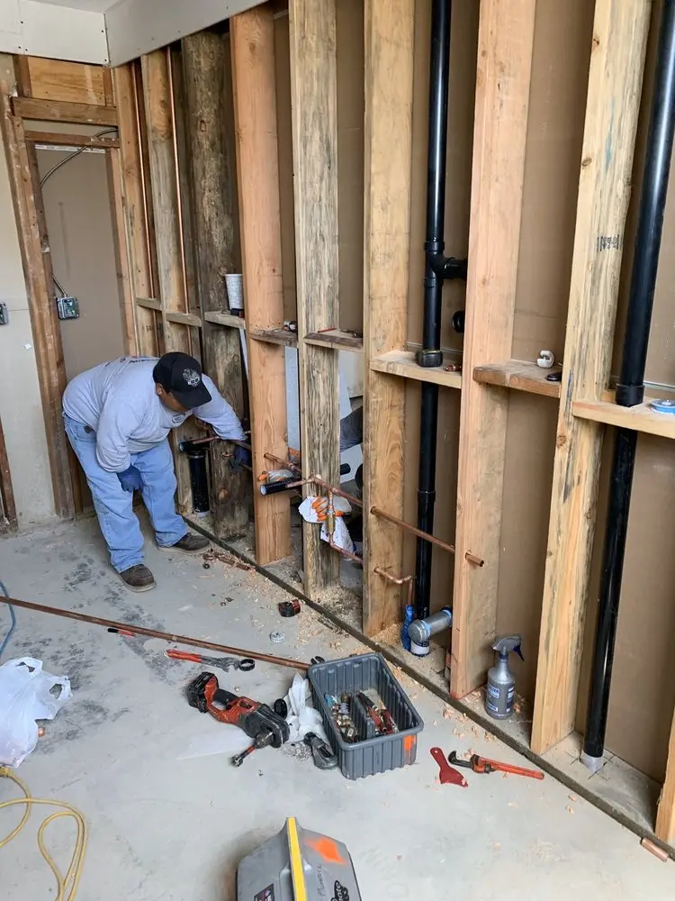 Commercial rough-in plumbing for Gas Line Repair in Sunset Park